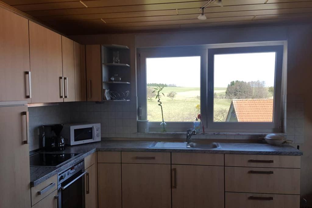Anna - Neue Ferienwohnung Mit Blick Ins Gruene Ober-Abtsteinach Exterior photo
